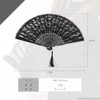 Lace Fan, Black, Festival, Costume, Event, A-ITEM