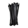 ZipTie.com 15-inch Black Screw Mount Cable Tie, 120-lb Tensile Strength,