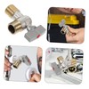 Operitacx High Flow Angle Valve Durable Shut Off Valve for