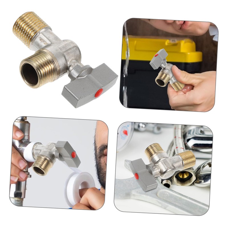 Operitacx High Flow Angle Valve Durable Shut Off Valve for