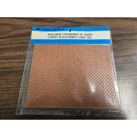 RadioShack Vintage Radio Shack 4½ by 5 5/8 Prepunched Perboard, Archer - New Old Stock