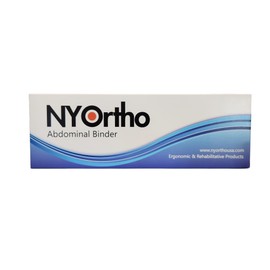 NYOrtho Rib Brace - Plush Chest Brace For Men - Fits 30"- 75" - Rib Injury - Cracked, Fractured or Dislocated Ribs - Rib Protector - Rib Cage - Rib Belt - Rib Wrap - Rib Compression - Made in USA