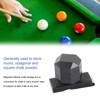 Aluminum Cue Chalk Holder Clip Octagon Universal 3 Layers Billiard