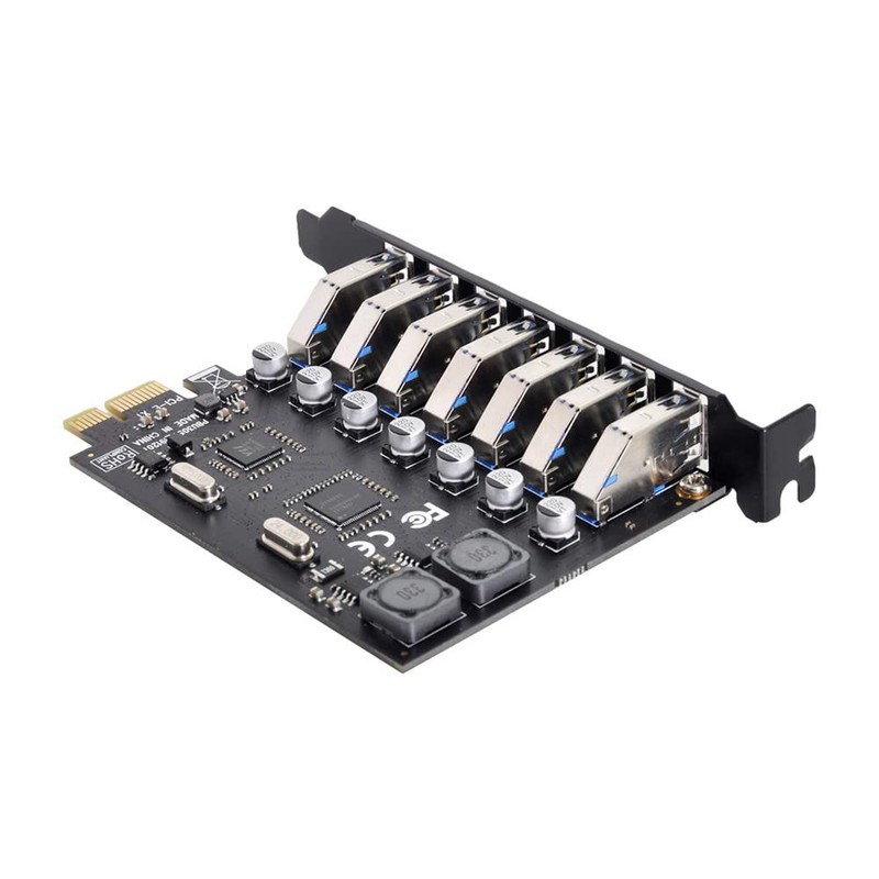 Xiwai - Adaptador de tarjeta de expansión PCI-E a USB