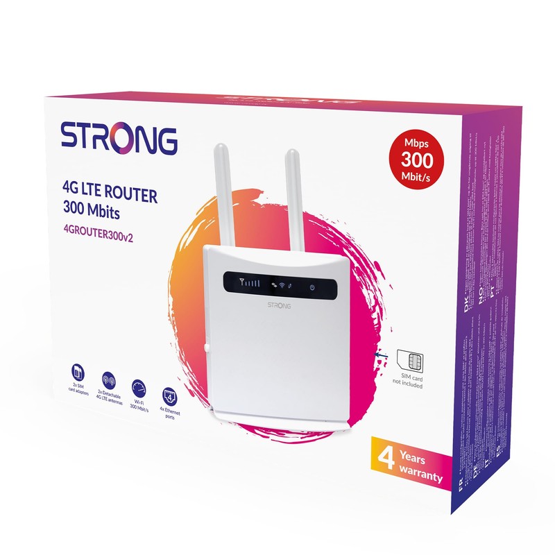 STRONG 4G Router 300V2 LTE Router LTE bis zu 150