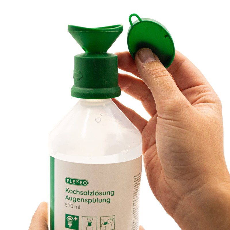 Eye Wash 500 ml NaCl 0.9 Saline Solution - Eye