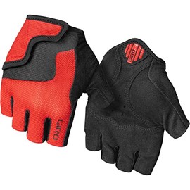 Giro Bravo Jr Road Cycling Gloves - Youth Bright Red (2022) Youth Small