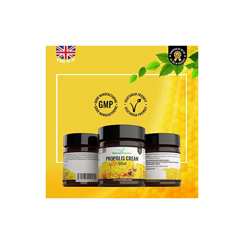 Bee Propolis Cream 60ml - Moisturising Natural Propolis Balm Ointment