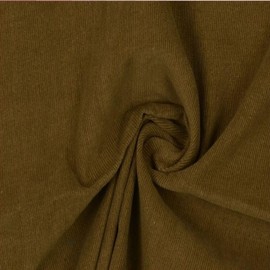 STOFFBOOK Cotton Fine Corduroy SOPO Corduroy Fabrics, E306 (Brown)