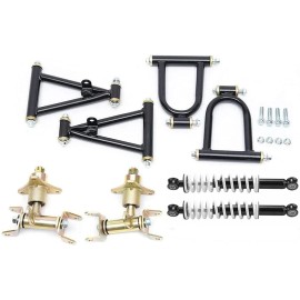 Unbranded Go Kart Front Suspension Shock Swing Arm Upper Lower Steering Complete Kit ATV