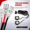 Nilight 6.5Inch 2PCS 120W Spot & Flood Combo Bar Driving