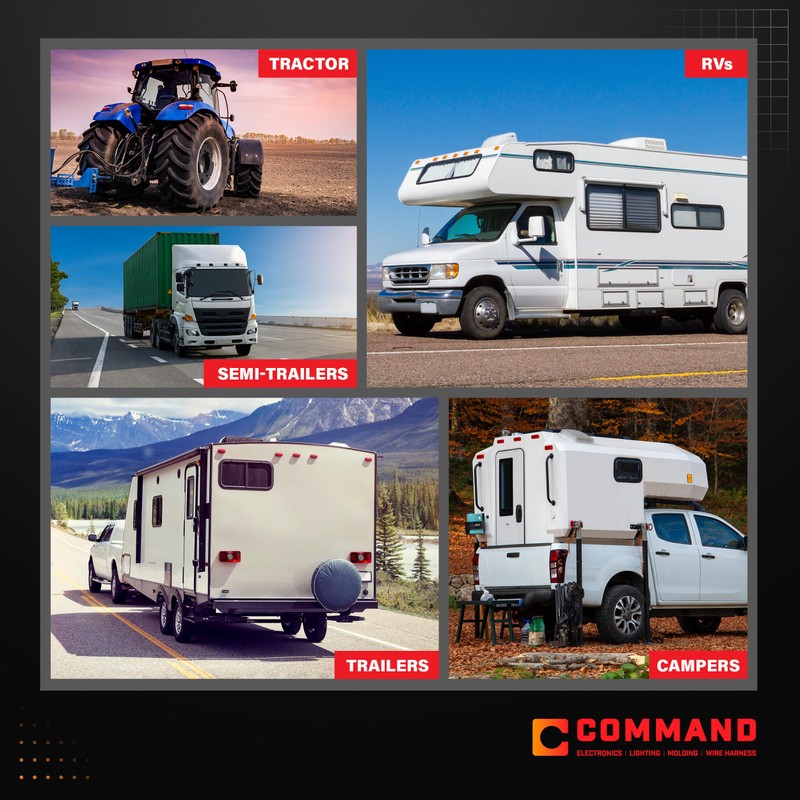 Command Electronics OEM LED RV Ceiling & Under-Cabinet Light –