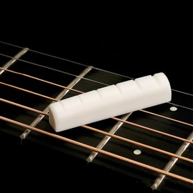 42mm Guitar Bone Nut Pre-Slotted Bone Nuts for 6 String for Acoustic Folk Guitar Replacement Parts Accessories (1)