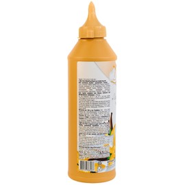 "Vanilla" Dessert Sauce, Seductive Topping in a 600 g Bottle, Delicia Dessert Sauce, Versatile Use, Unfold Your Creativity