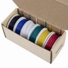TUOFENG 24 awg Solid Wire-Solid Wires Kit-6 Different Colored 9