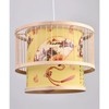 Chinese Style Bamboo Chandelier Patterned Bamboo Art Pendant Lamp Shade