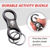 Slykew 1 PC Skull Key Chain, Key Organization Tool, Car