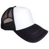 6 Pack/Pieces Trucker Caps Plain Hat with Front Foam Mesh
