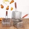 Skingwa Deep Fryer Basket with Handle (#2: 18*20*11cm/7"x7.8"x4.3")