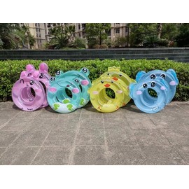 Pretty Tube New Children's Safe Swimming Armpit Ring for Boys and Girls Ear lf2260 60 Blue Elephant [Suitable for 3-6 years old]+No specifications 30ea