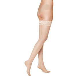 KUNERT Women's MYSTIQUE 20 20 DEN Matt Fine Hold-Up Stockings, Complexion 3520 (Teint 3520), 2.5/3.5