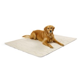 PAW BRANDS PupChill Cooling Waterproof Pet Blanket for Dogs and Cats (Arctic Sand, Original (60" L x 50" W)