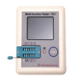 LCR TC1 ESR Tester, Transistor Tester, Multi-Function Transistor Tester For Diode Triode Capacitor Resistor Transistor ESR NPN PNP MOSFET