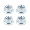 ECSiNG 4 x Trimmer Flange Blade Nut Replacement M8 x