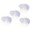 500Pcs Seashell Sequins, Shell Shape Loose Sequins DIY PVC Shell