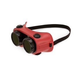 Jackson Safety WS Series Retro Safety Goggles - Welding & Cutting Eye Protection for Men & Women - Indirect Vented, Fits Over Most Glasses, ANSI Z87.1 (Available in multiple styles & lenses)