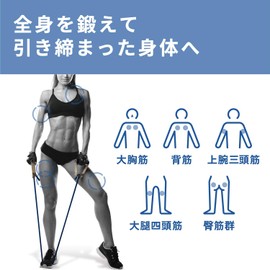 Elecom HCF-TBHGEXHBU Training Tube with Handle, Hard Eclear Sports, 5.9 ft (1.5 m), Blue