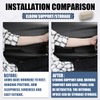 Adunsiaoto Adjustable Car Left Arm Elbow Support, Car Door Armrest