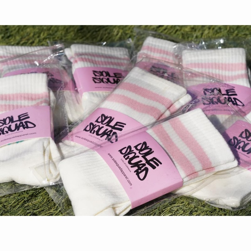 SOLE SQUAD Fun Novelty Pickleball Socks for Women and Men