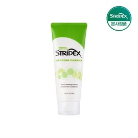 Stridex Cica Hyaluronic Acid Mildly Acidic Hypoallergenic Baja Cleansing Foam Face Wash 150ml / 스트라이덱스 시카 히알루론산 약산성 저자극 바하 클렌징폼 세안제 150ml