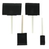 Moicstiy 4 Pcs Foam Paint Brushes, Sponge Paint Brush with