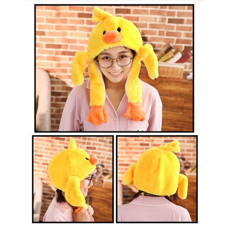 Uccellino Animal Headwear, Hat, Cold Protection, Cosplay, Halloween, Animal, Sheep,
