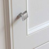 FOCCTS 5 Pack Cabinet Knobs Brushed Nickel, Kitchen Cabinet Hardware