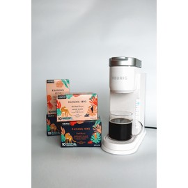 Kahawa 1893 Medium Roast Coffee K-Cup Pods Safari Blend (20 Count) - As Seen on Shark Tank, High Antioxidants, Naturally Sweet, Organically Grown & Cultivated, Ethically & Sustainably Sourced