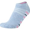 Nautica Women's Low Cut Cushioned Moisture Control Athletic Socks (6