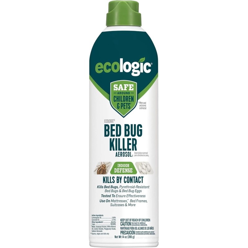 Ecologic Bed Bug Killer, Kills Bed Bugs & Bed Bug