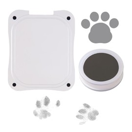 Artline PETATTI, Stamp PAD for PAW Print 3-5/16” x 2-9/16”, Grey, Dog Paw Print Kit, Cat paw Print kit, Safe and Clean, DIY
