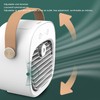 Portable Air Conditioner USB Rechargeable 3 Speeds Personal Evaporative Air