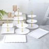 3-Tier Plastic Dessert Stand Cupcake Stand Fruit Candy Display Table