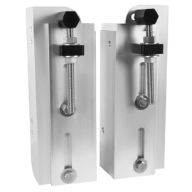 KUAFU 6" Set Back Jack Plate Power Lift Outboard Boat Motor Adjustable Aluminum Jack Plate