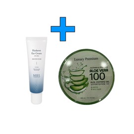 Miel Hyaluronic Eye Cream 50ml+Aloe Vera Soothing Gel 300ml / 미엘 히아루론 아이크림 50ml+알로에베라 수딩젤 300ml