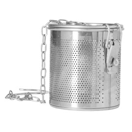 Edelstahl -Gewürzbeutel, Einfach zu Bedienen und Vielseitig, Feines Mesh Hängende Kettengewürzfilter für Soße, Suppe, Eintöpfe, Verbesserung der Geschmacksxtraktion mit Extra Langketten, für Zuhause