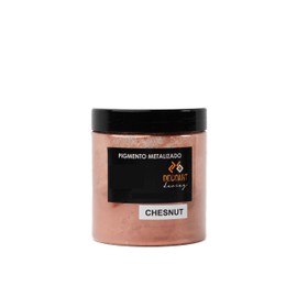 Pigmento Metalizado Decoart para Resina Epoxica 1 color de 50g (Chestnut) - - color CASTAÑO/MARRON - Arte Manualidades, Bricolaje, Cubiertas de Cocina, Mesas, Pisos