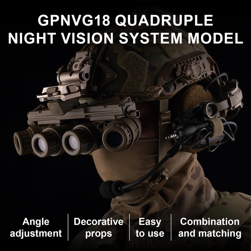 Zhongren GPNVG 18 Tactical Binocular Night Vision Dummy Model,Tactical Helmet