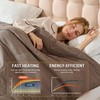 Heated Blanket King Size 90"x104", 6 Heat Levels, 10H Auto-Off,