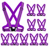 YUNLOVXEE Reflective Strap Safety Vest Gear - 2-10 Pack Adjustable